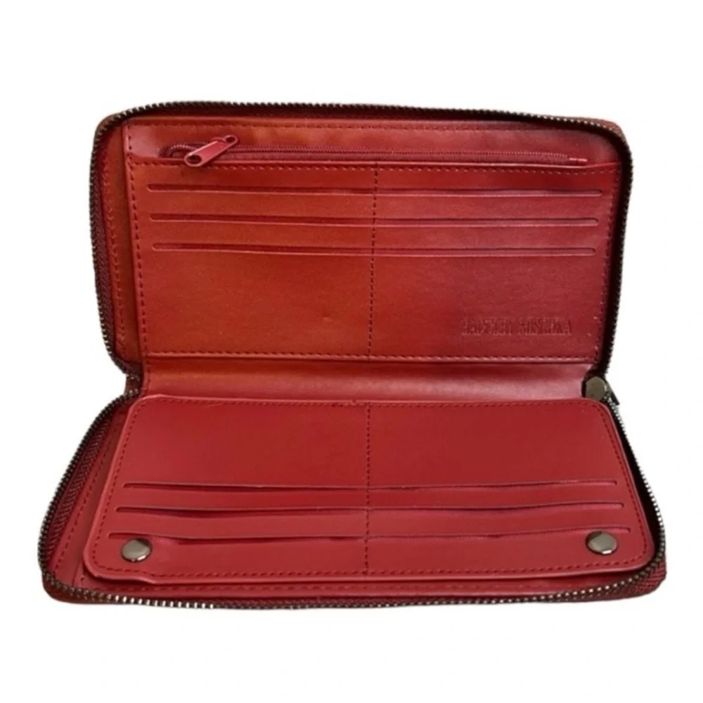 NWT-BADGLEY MISCHKA-WINE COLOR WALLET